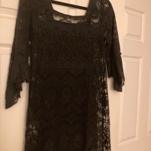 Free People XS black dress.